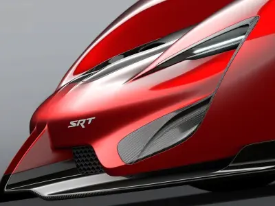 Dodge SRT Tomahawk X  3D model