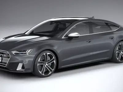 Audi S7 Sportback 2020 3D model