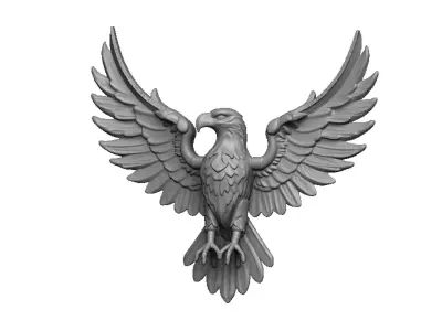 eagle pendant 3D print model purchase