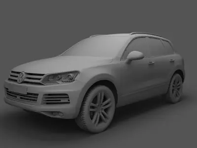 Volkswagen Touareg 2011 3D model