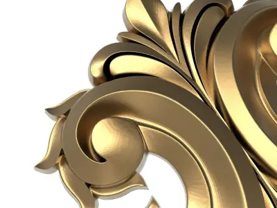  decorative pattern ready for 3D printing 3D model 273