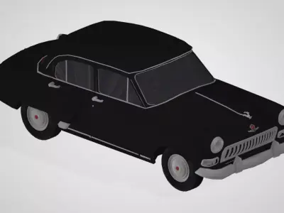 Lowpoly Car 04 Low-poly 3D model