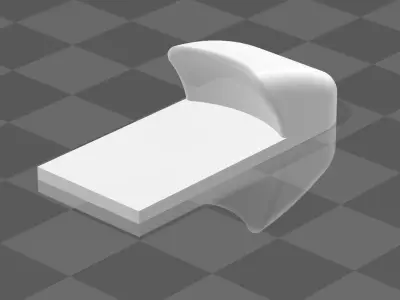 Mouse accessories - Curve  Model 3D print model