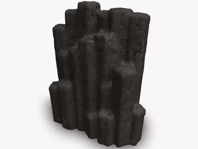 Cave Crystals 1 - Base Free low-poly 3D model