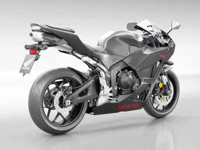 HONDA CBR 600 RR 2018 3D model