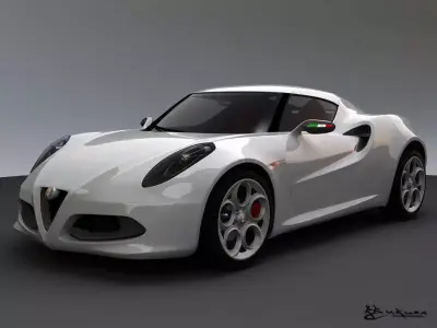 Alfa Romeo 4C Concept 2011 3D model