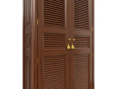 Classic cabinet 06 04 3D model