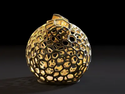 Christmas Ball 4 3D print model
