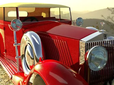 car RR Phantom 2 1934 3D model