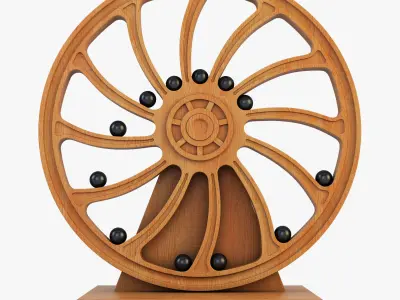 Perpetual motion machine 3D model