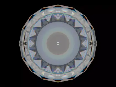 Diamond Low-poly 3D model