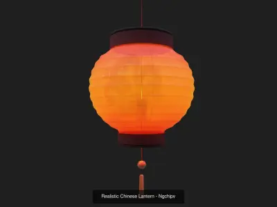 Realistic Chinese Lantern Collection