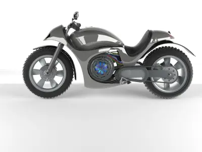 Motorcycle 3D model