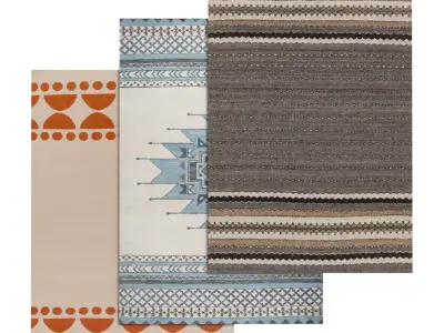 Rug Set 796 3D model