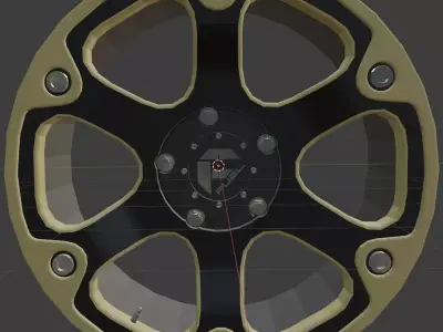 Fuel Wheels 3D model