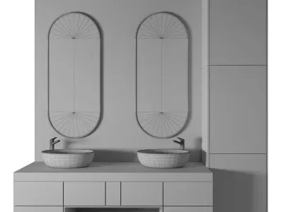 Luxury Bathroom 251 3D model