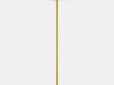 RINGSTA - SKAFTET Floor lamp Low-poly 3D model