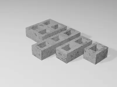 Brick free  Free 3D model