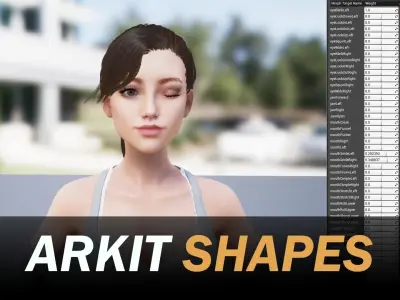 Hero Girl 2 - Customizable Modular Game Ready Low-poly 3D model