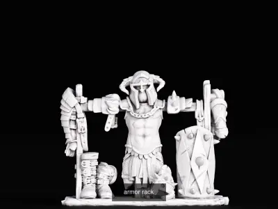 The Crimson San Arena part 1 3D Model Collection