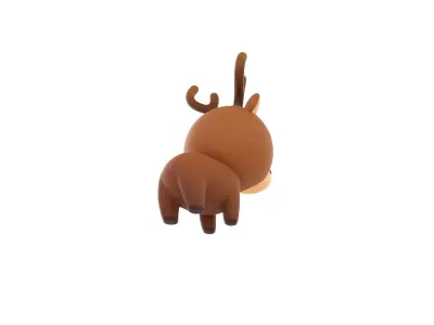 Character281 Deer 3D model