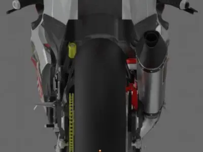 GSX-R 1000 Special Edition Lucky Star Livery 3D model