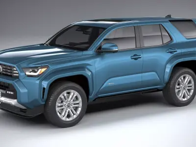 Toyota 4runner 2025 3D model