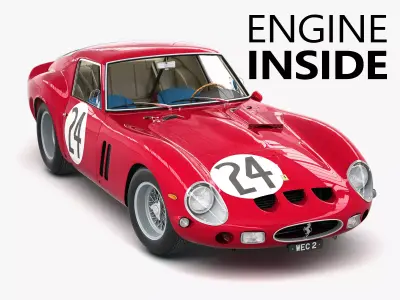 Ferrari 250 GTO - 4293GT - Complete 3D model