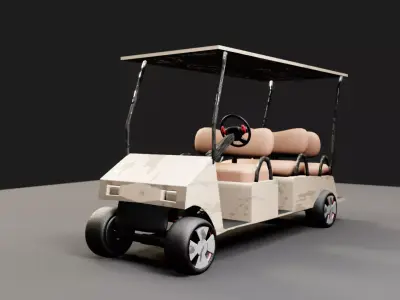 golfcart 3D model