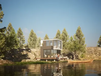 029Tinyhouse2f18m2 3D model