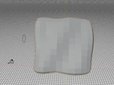 Swinging Contest Flag Free 3D model