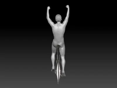 bicycle man 4 3D print model