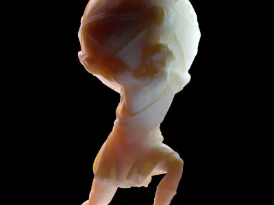 Atlas Holding the Zodiac 3D print model