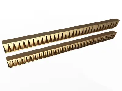 Ornament Element Molding 014 Low-poly 3D model