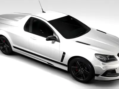 HSV Maloo R8 SV Black Gen F2 2017 3D model