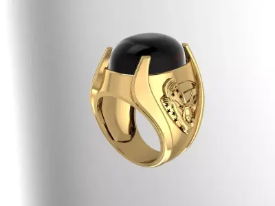 Men Ring 158 3D print model