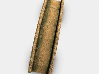 Old stone bridge 3D model