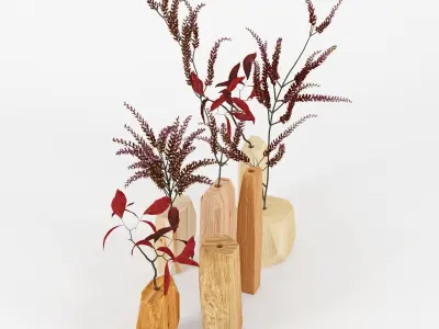 Wood decor 3D model order