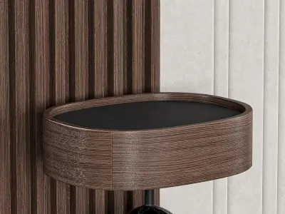 Wall Panel Composition Bedroom 02 3D model