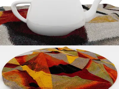 Rugs No 917 Low-poly 3D model
