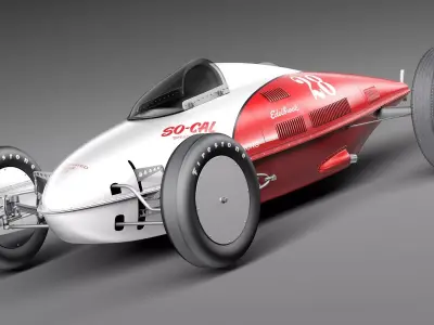 So-Cal Belly 1950 3D model