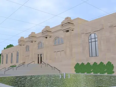 Museum 3D model