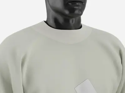 Sport Clothes Couple Set 04 3D model