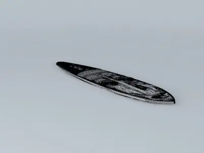 African mask Free 3D model