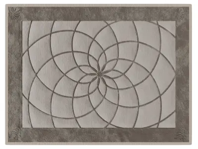 Giorgio Collection Vision Carpet Titus Low-poly 3D model