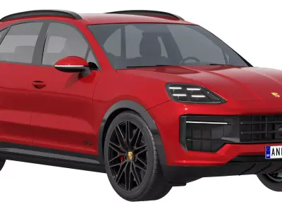 Porsche Cayenne GTS 2025 3D model