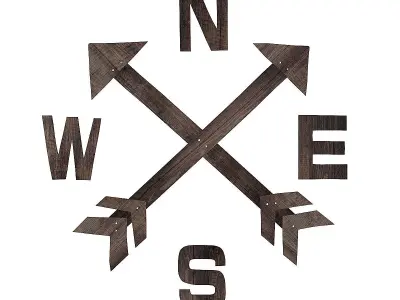 Decorations basket with towels 3D model