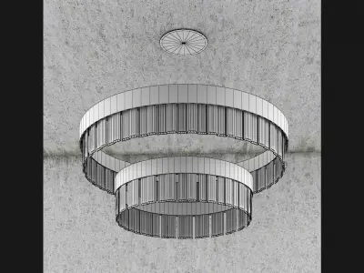 Solarin Twin Lamp 3D model