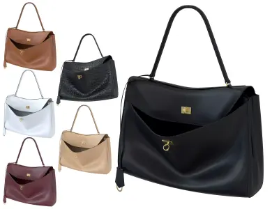 Balenciaga Rodeo Bag  3D Model Pack