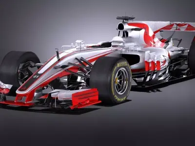 Generic F1 2017 3D model